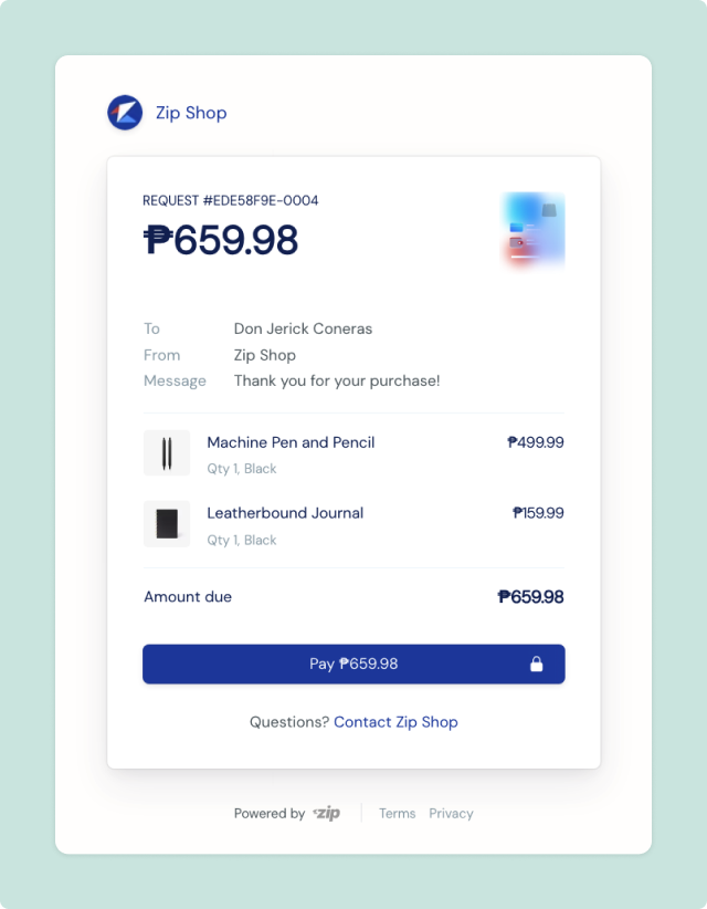 Payment Request